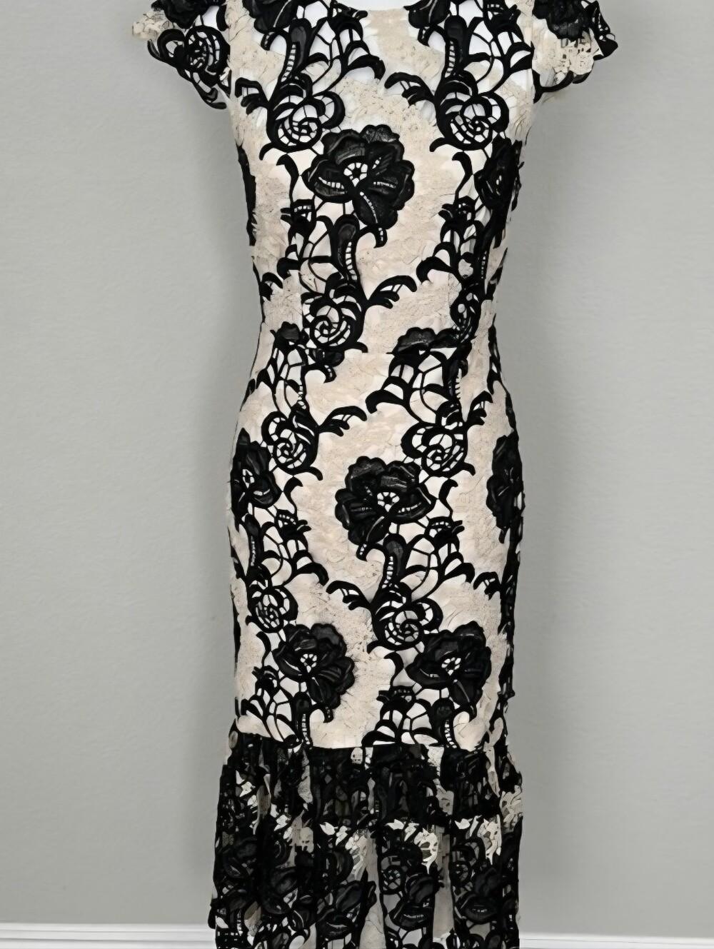 Antonio Melani Lace Midi Dress - Size 2